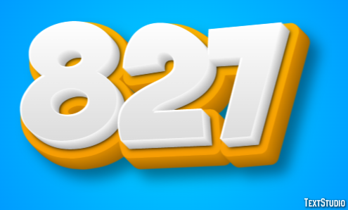 827 Effetto testo