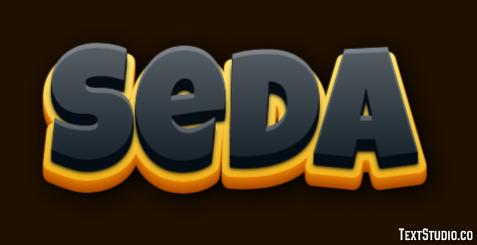 Seda Effetto testo