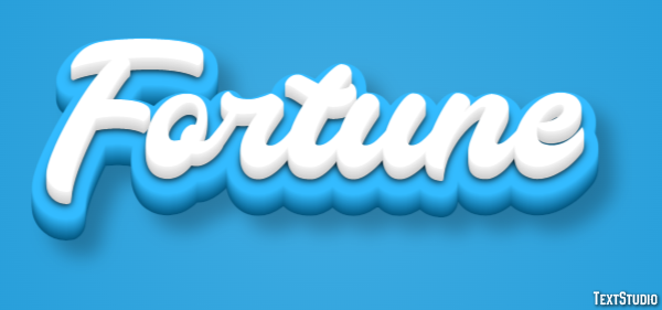 Fortune Text Effect