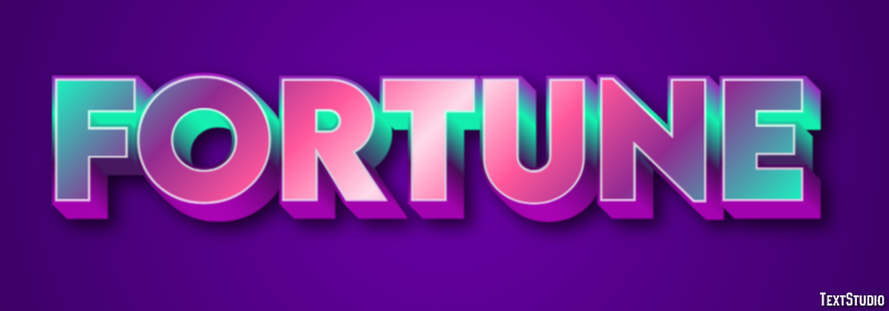 Fortune Text Effect