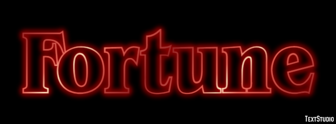 Fortune Text Effect