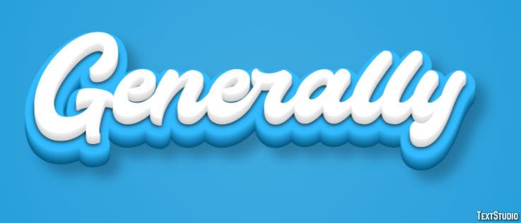 Generally Text Effect