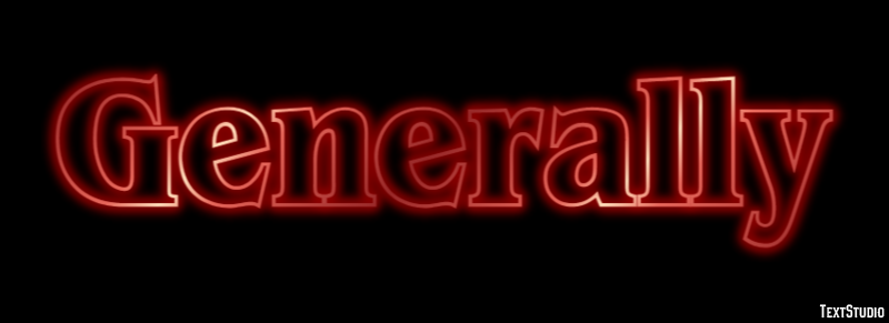 Generally Text Effect