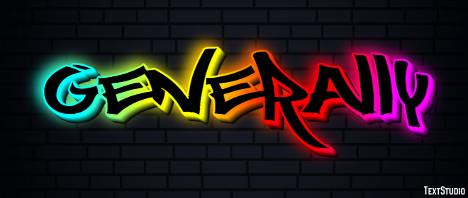 Generally Text effect