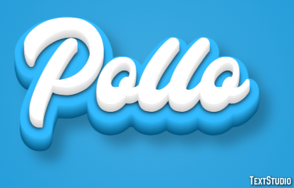 Pollo Efecto de texto