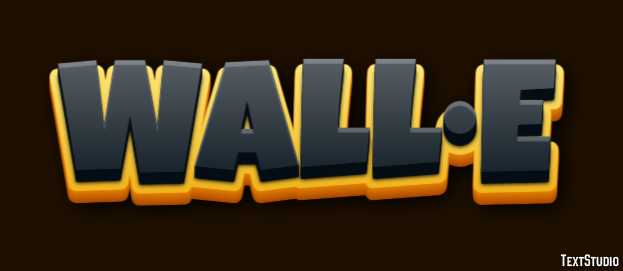 WALL·E Texteffekt