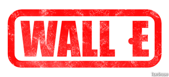 WALL·E Texteffekt