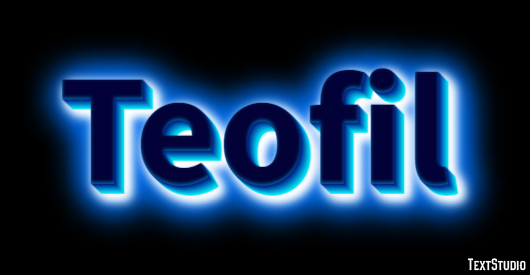 Teofil Efekt tekstowy