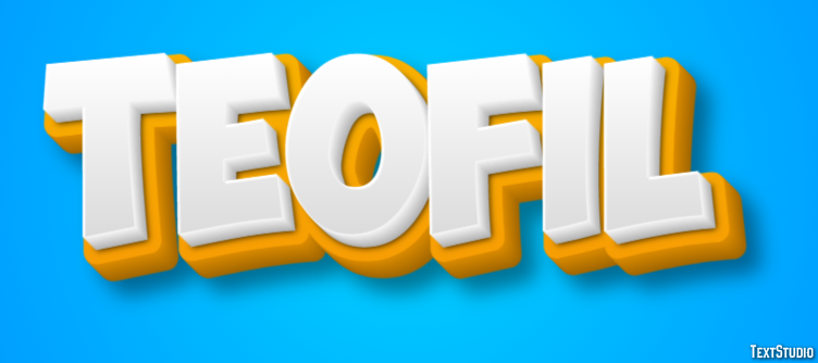 Teofil Efekt tekstowy