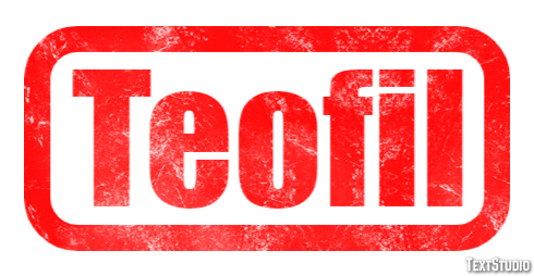 Teofil Tekst Effect