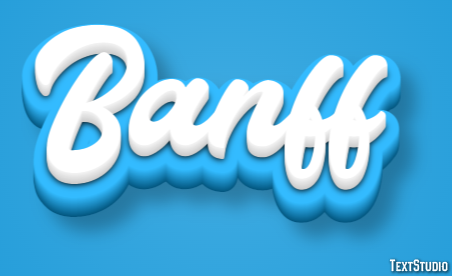 Banff Effetto testo