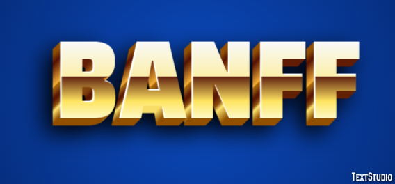 Banff Effetto testo