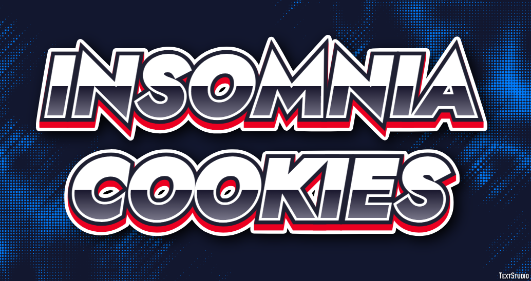 Insomnia Cookies Efecto de Texto