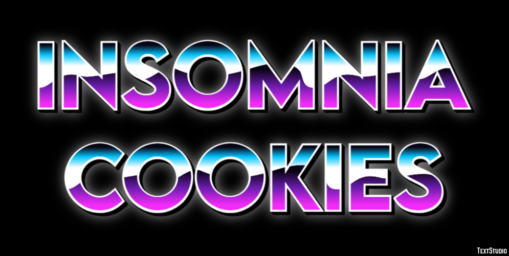 Insomnia Cookies Efecto de Texto