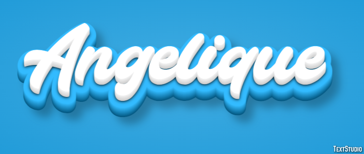 Angelique Tekst Effect
