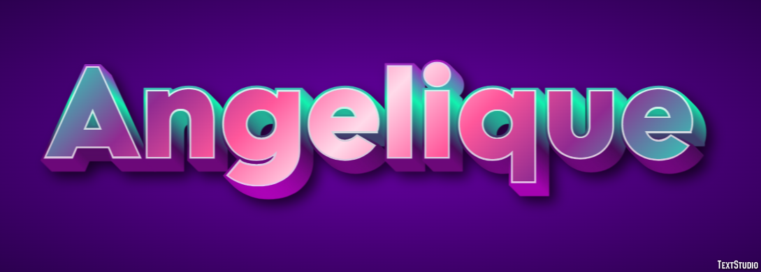Angelique Tekst Effect