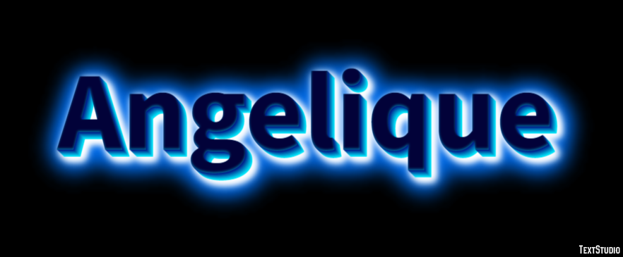 Angelique Text Effect