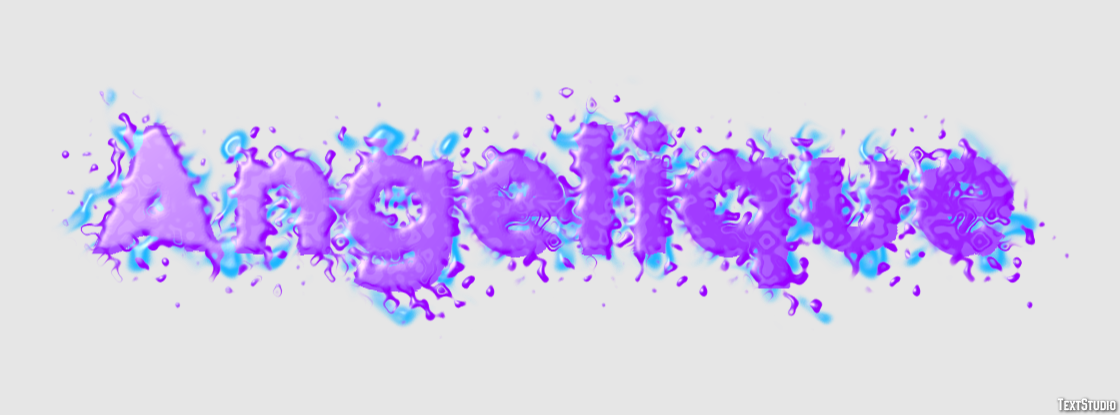Angelique Tekst Effect