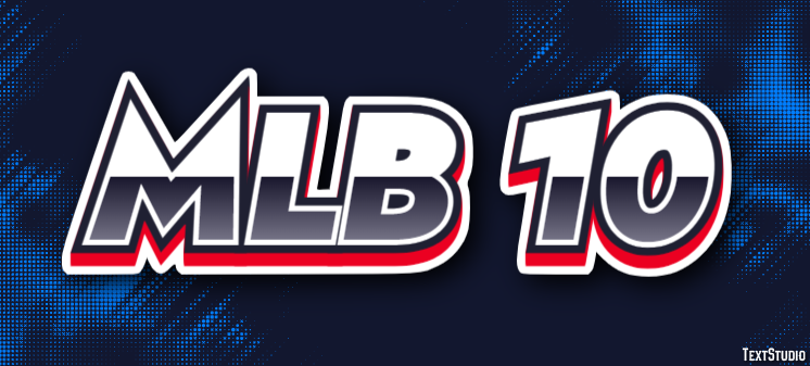 MLB 10 Effetto testo