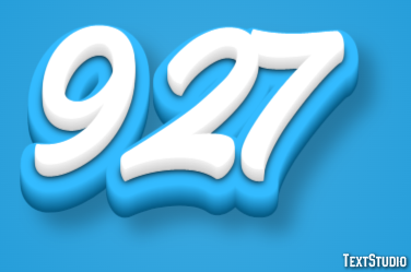 927 Text Effect
