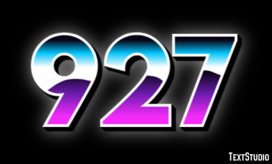 927 Text Effect