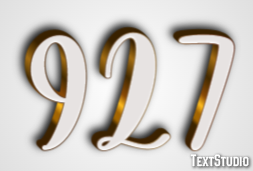 927 Text Effect