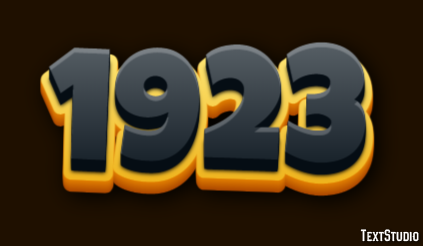 1923 Эффект текста