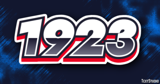 1923 Text Effect