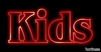 Kids Text effect