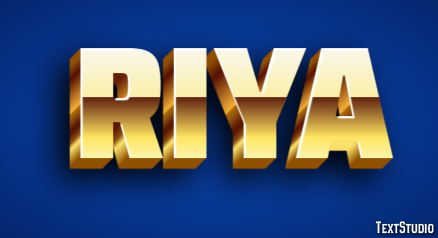 Riya Text Effect