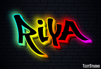Riya Texteffekt