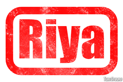 Riya Text Effect