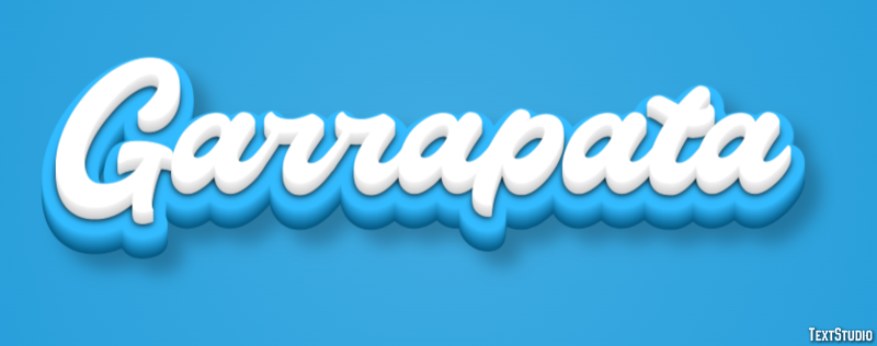 Garrapata テキスト効果