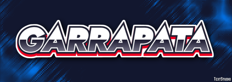 Garrapata テキスト効果