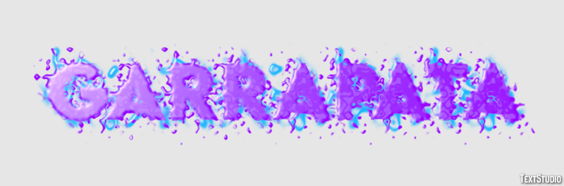 Garrapata テキスト効果