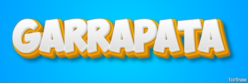 Garrapata テキスト効果