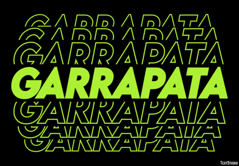 Garrapata Efecto de Texto