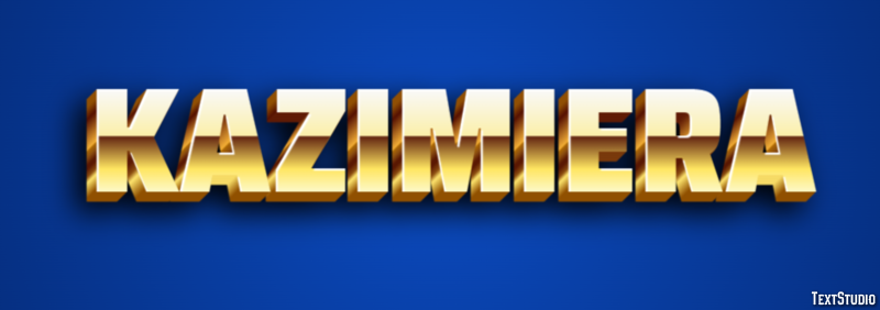 Kazimiera テキスト効果