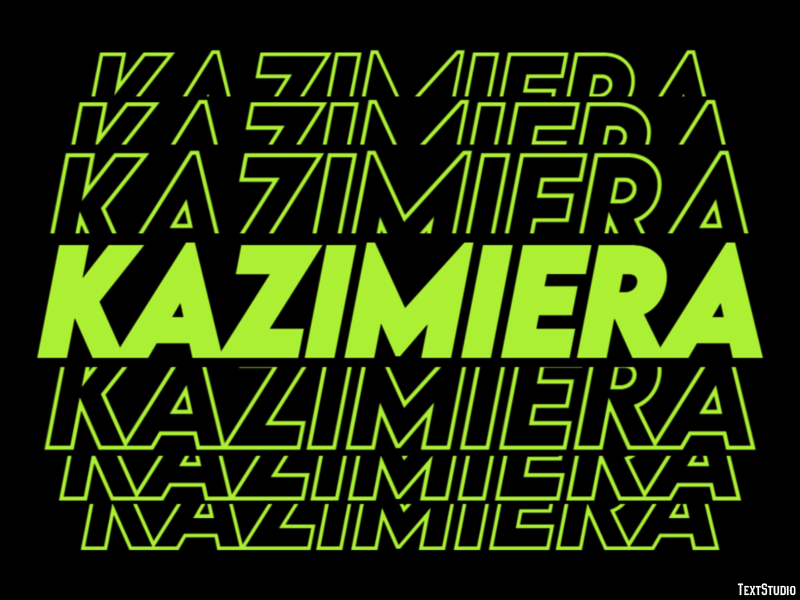 Kazimiera Efekt tekstowy