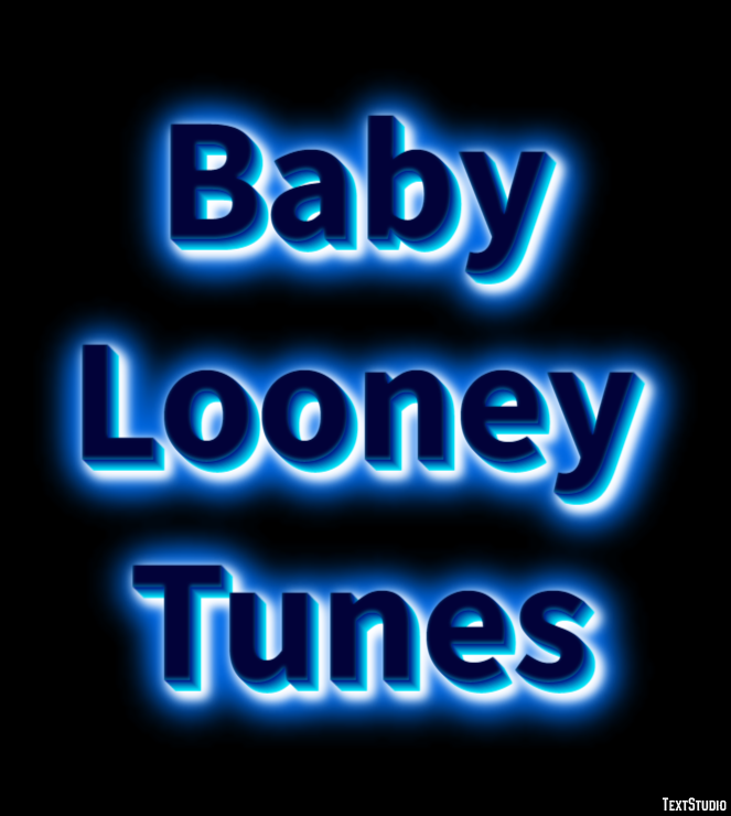 Baby Looney Tunes Text Effect