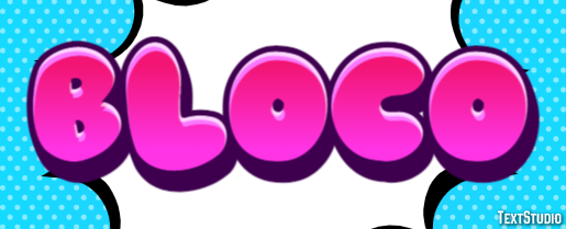 Bloco Efeito de texto