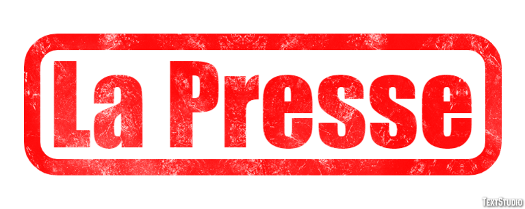 La Presse Effetto testo