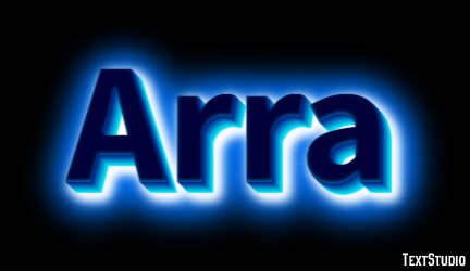 Arra Text Effect
