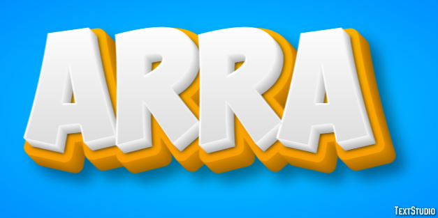 Arra Text Effect