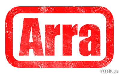 Arra Text Effect