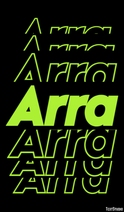 Arra Text Effect