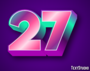 27 Text Effect
