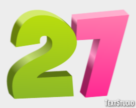 27 Text Effect