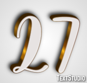 27 Texteffekt