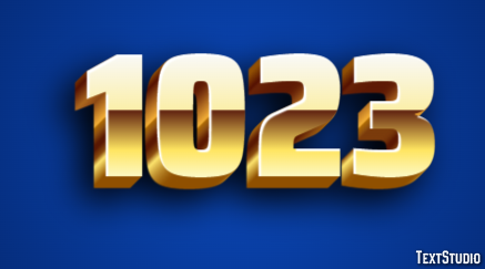 1023 Эффект текста
